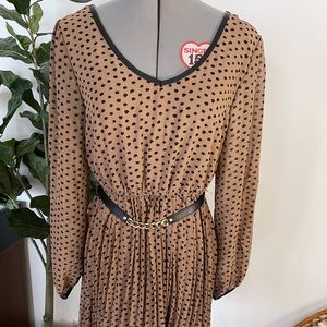 Sequin Hearts Junior Casual Dress w/ Belt